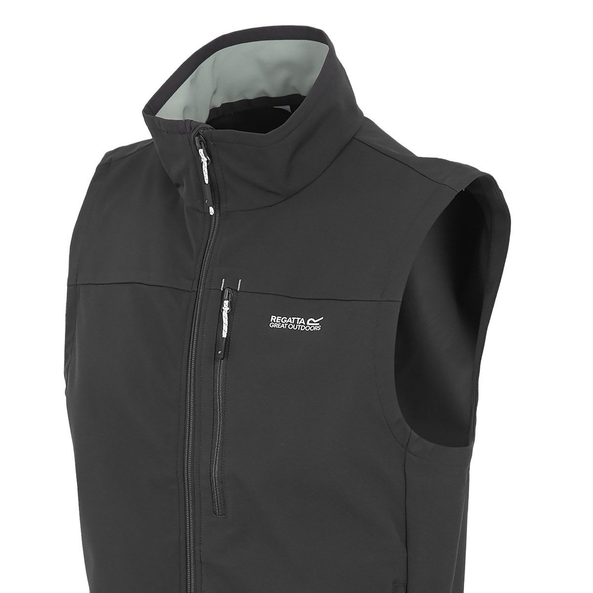 Regatta Softshellweste Arana B/W Herren Funktionsweste, Übergangsweste, Stretchweste, Hybridweste, Outdoor