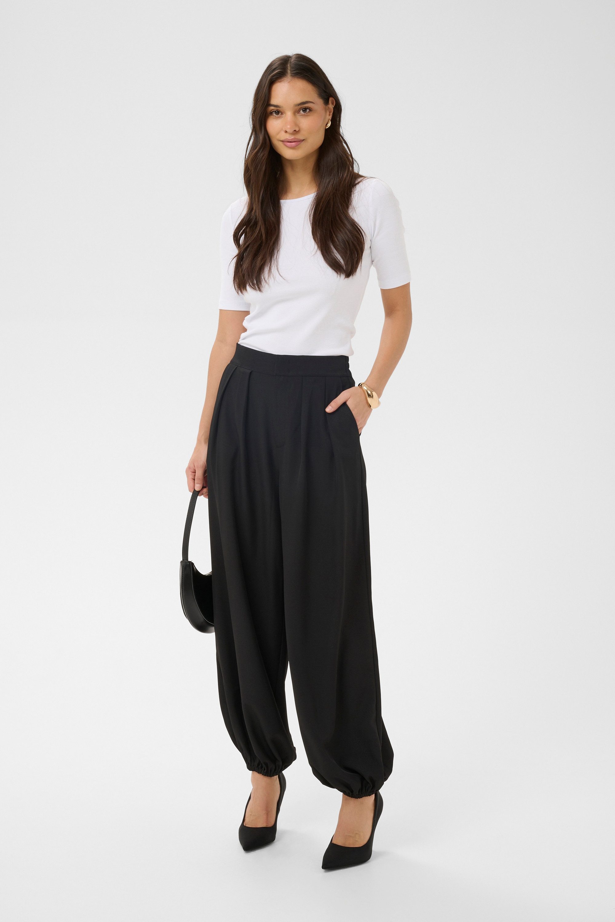 KAFFE Stoffhose Casual Hose KAjasmine günstig online kaufen