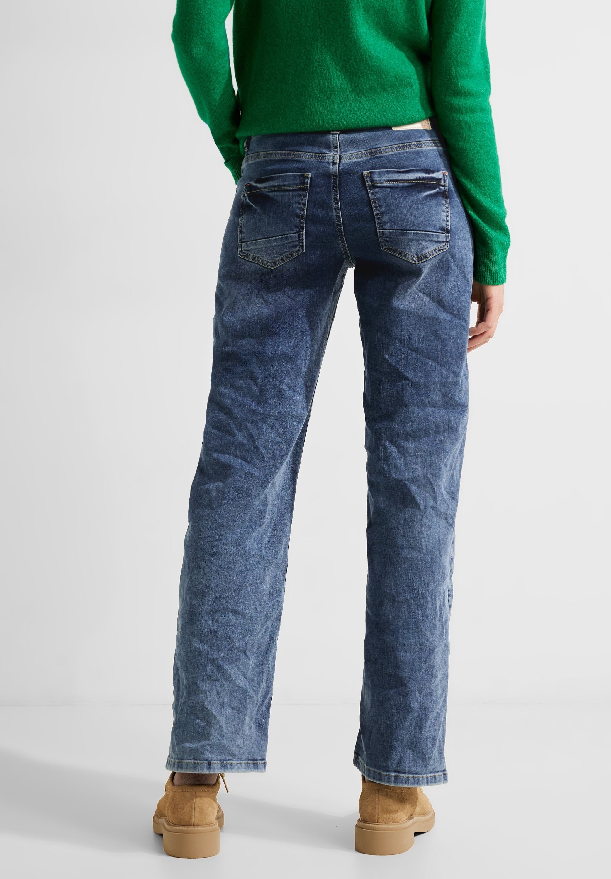 Loose-fit-Jeans 5-Pocket-Style Cecil