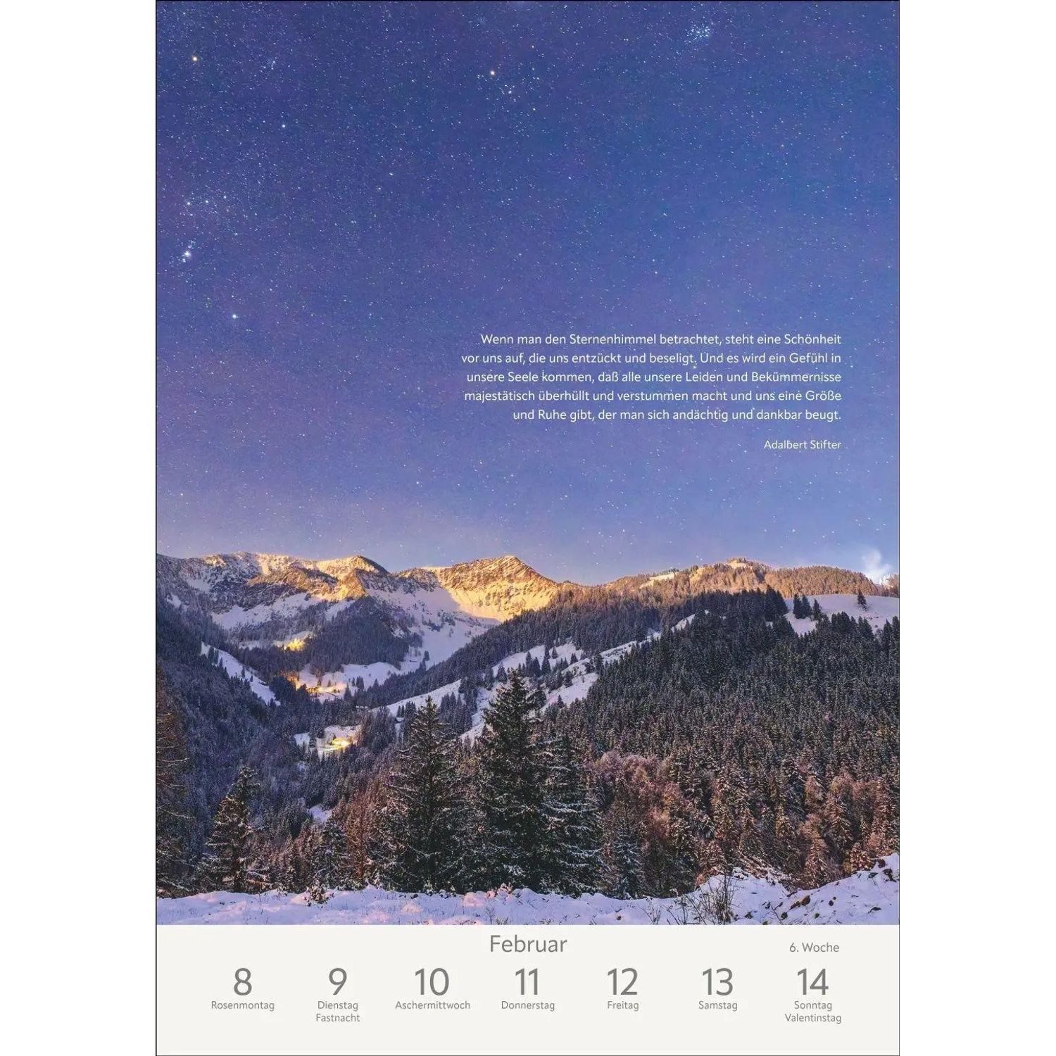Harenberg Kalender Verlag Wandkalender Literaturkalender Natur Wochen-Kulturkalender 2027