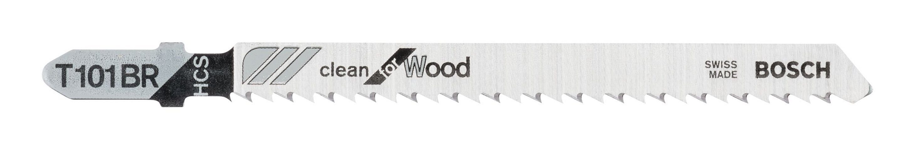 T Wood Clean BR Stichsägeblatt for 25er-Pack (25 Stück), - 101 BOSCH
