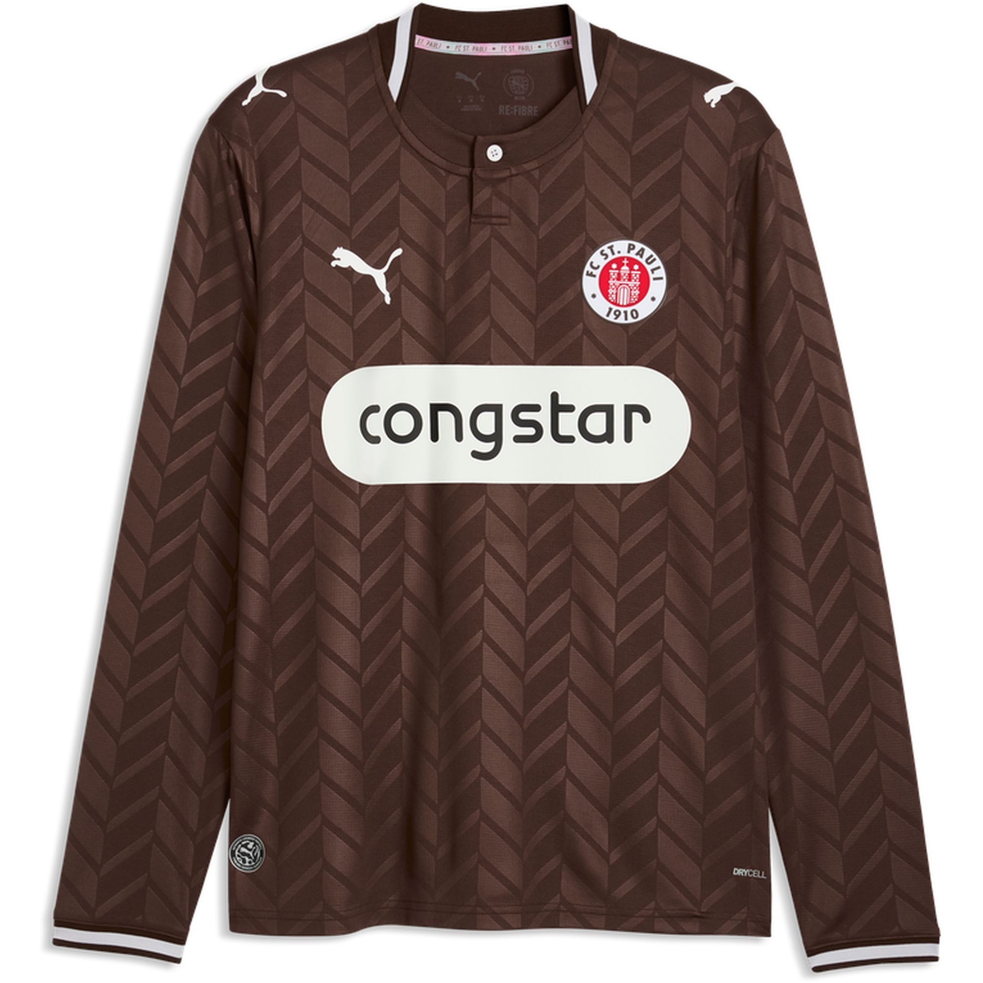 FC St. Pauli Fußballtrikot FC St. Pauli - Puma Trikot Heim Langarm 2026/27