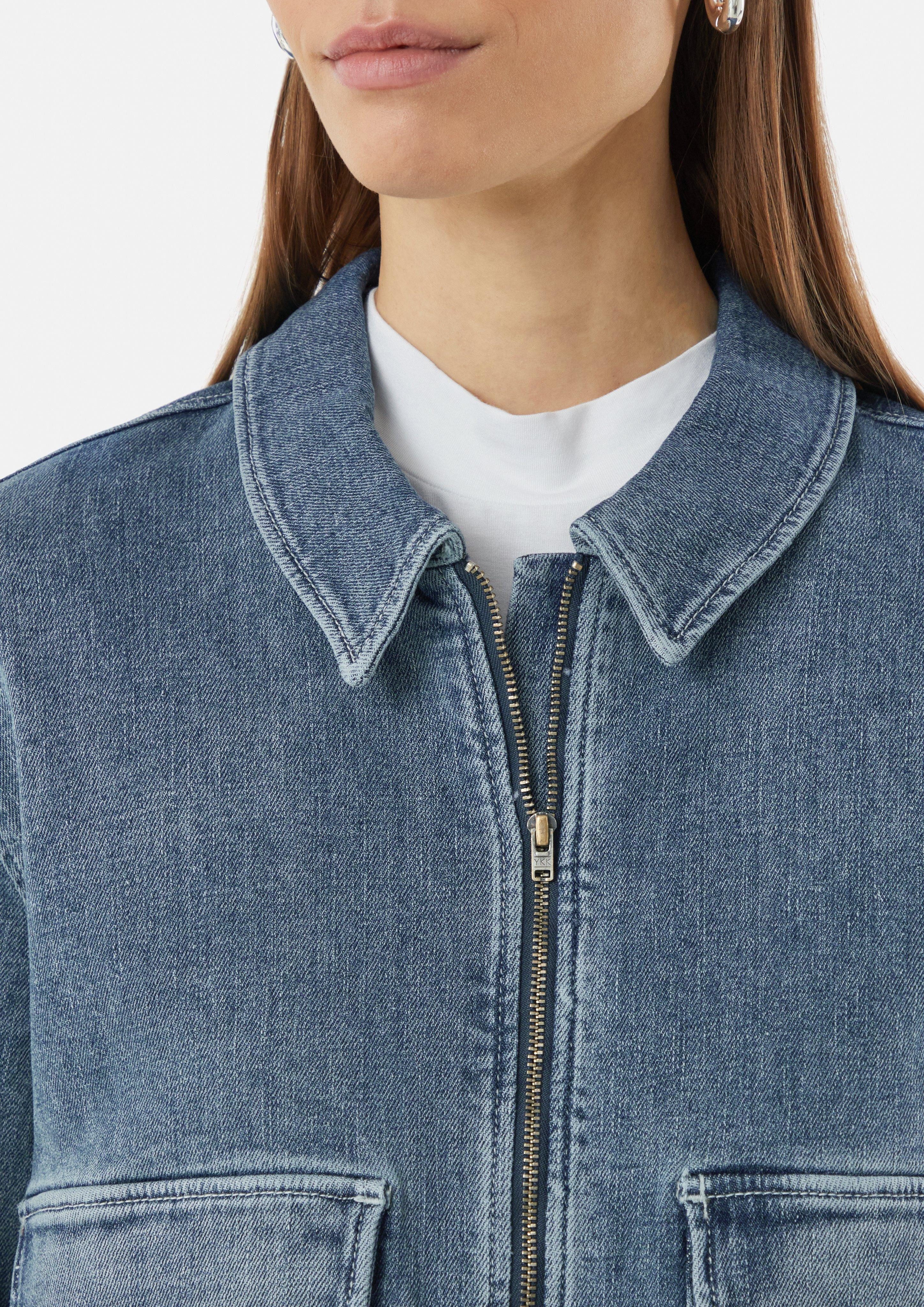 comma casual identity Blusenblazer Denim-Jacke im günstig online kaufen