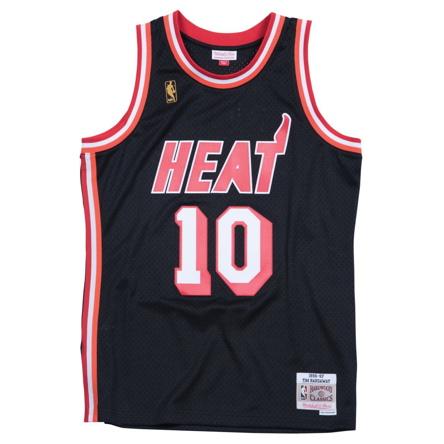 Mitchell & Ness Basketballtrikot Swingman Jersey Miami Heat 199697 Tim Hardaway
