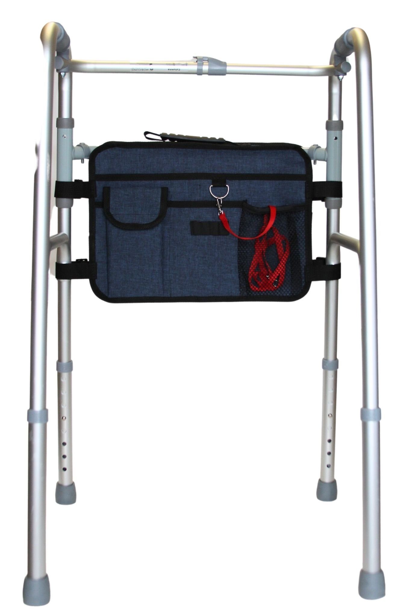 Organizer SENIORI für Gehhilfe Gehrahmen 9 II Taschenorganizer Seniori 5. Blau Tragbarer Tasche / Fächer,