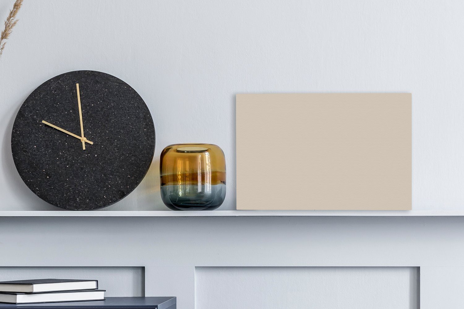 OneMillionCanvasses® Leinwandbild Beige - Unifarben, Fotodruck (1 St), Lein günstig online kaufen