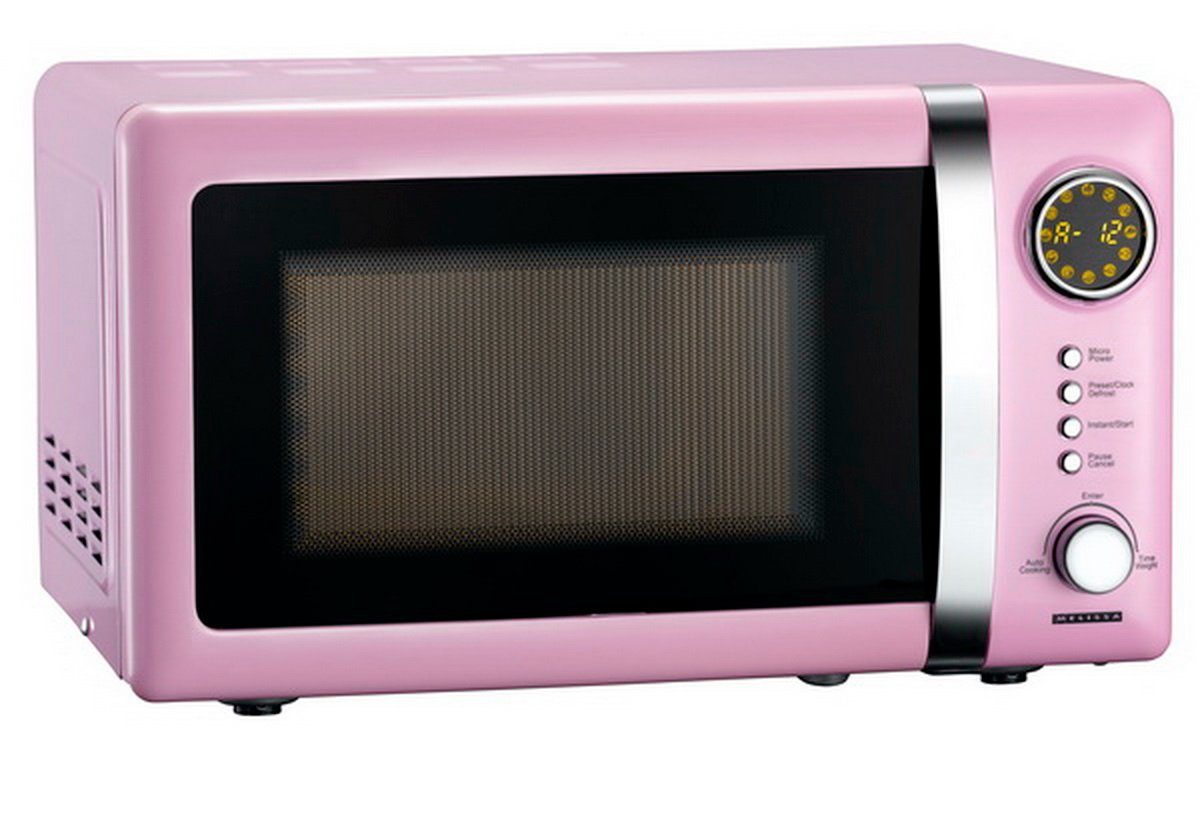 l, Watt KIndersicherung, Mikrowelle, pink 12 Mikrowelle Schnellgaren, Timer MELISSA Programme Mikrowelle 20,00 700 Design