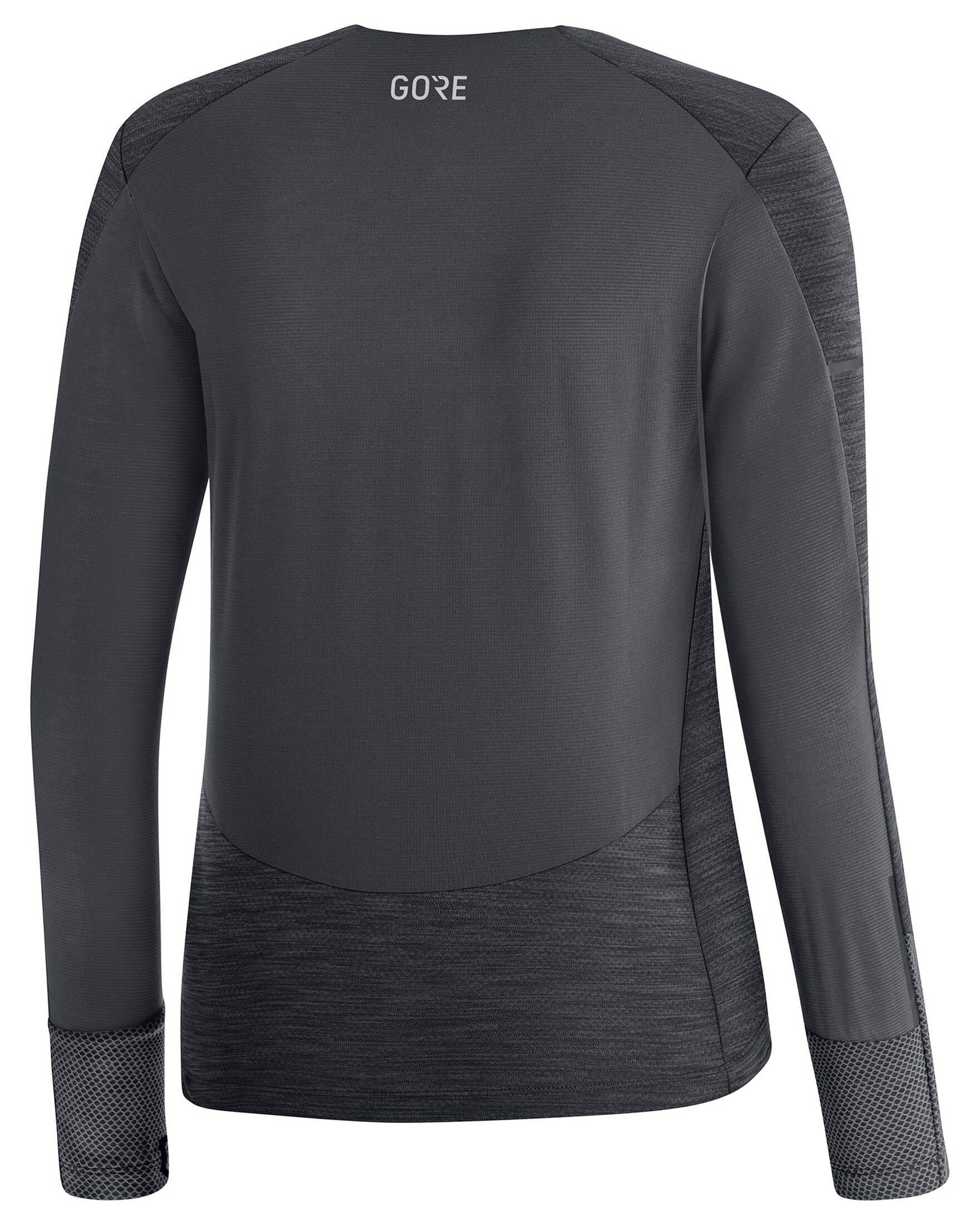 GORE® Wear Laufshirt (1-tlg) Black Damen VIVID Laufshirt Langarm