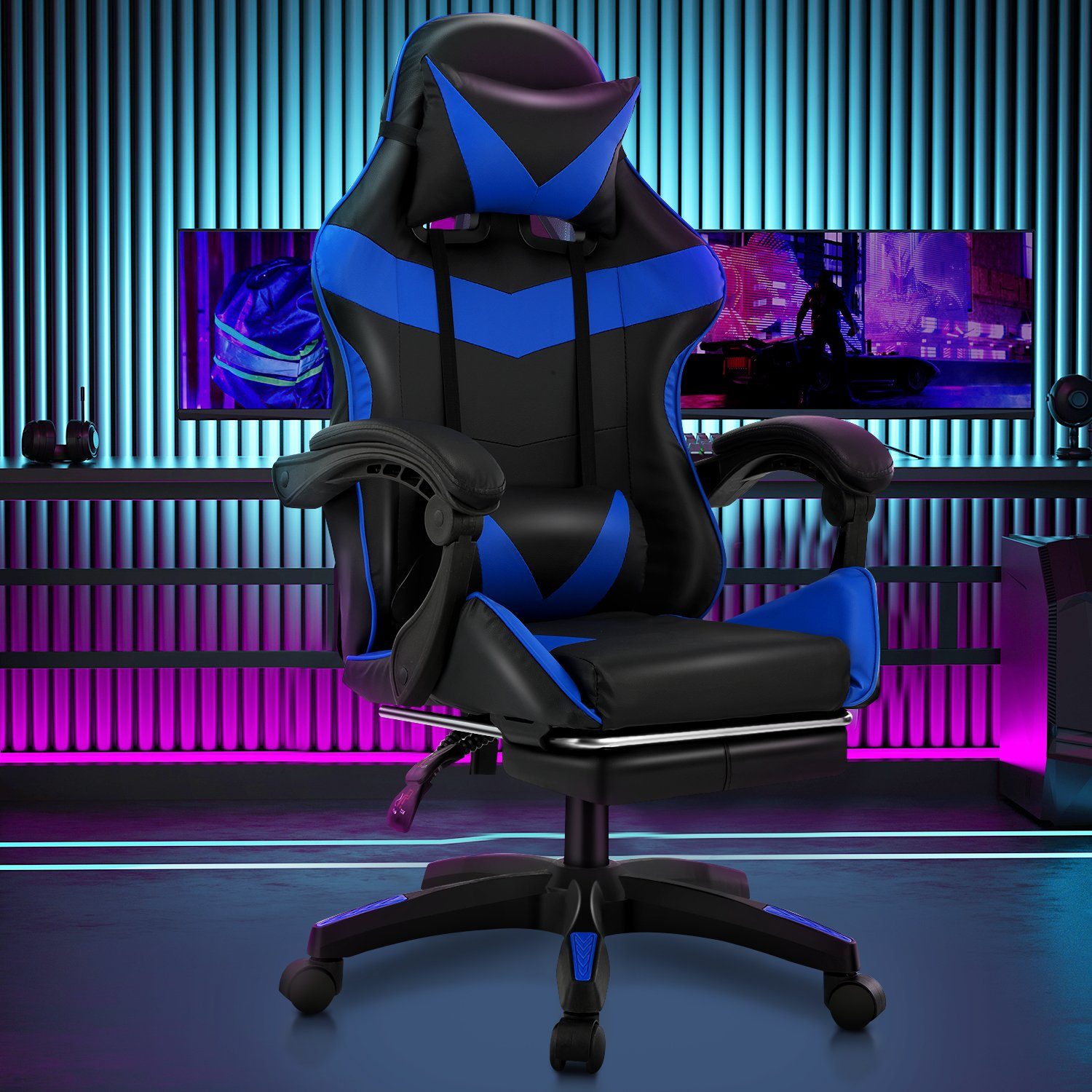 oyajia Gaming Chair Gaming Stuhl Bürostuhl günstig online kaufen