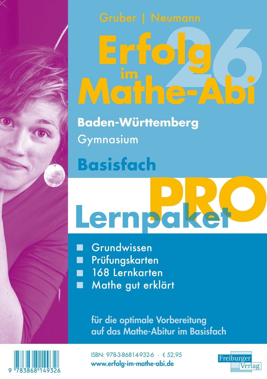 Erfolg im Mathe-Abi 2026 Lernpaket Basisfach 'Pro' Baden-Württemberg G / Helmut Gruber, Robert Neumann, Stefan Rosner