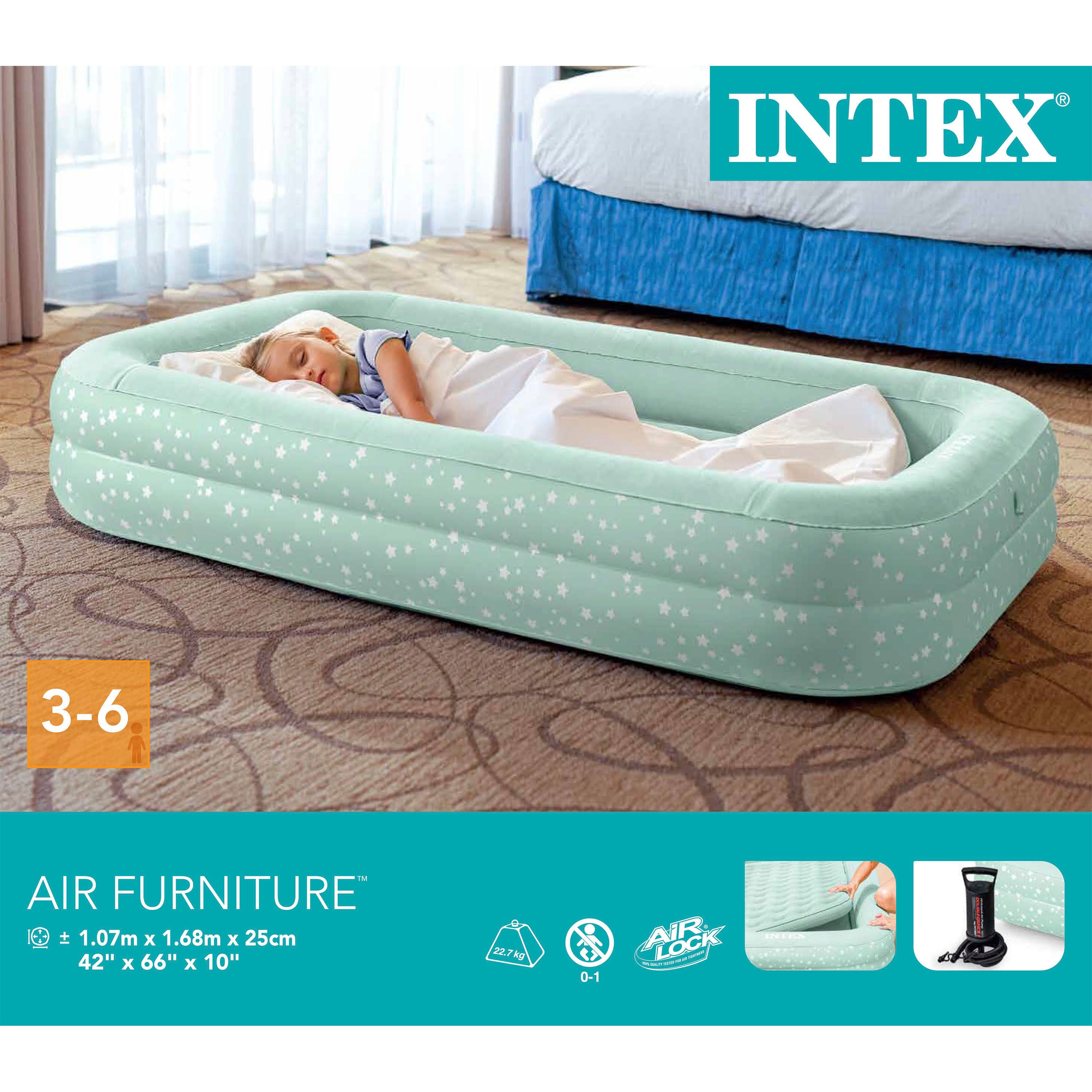 Intex Luftbett Kinder-Reisebett - mit Handpumpe günstig online kaufen
