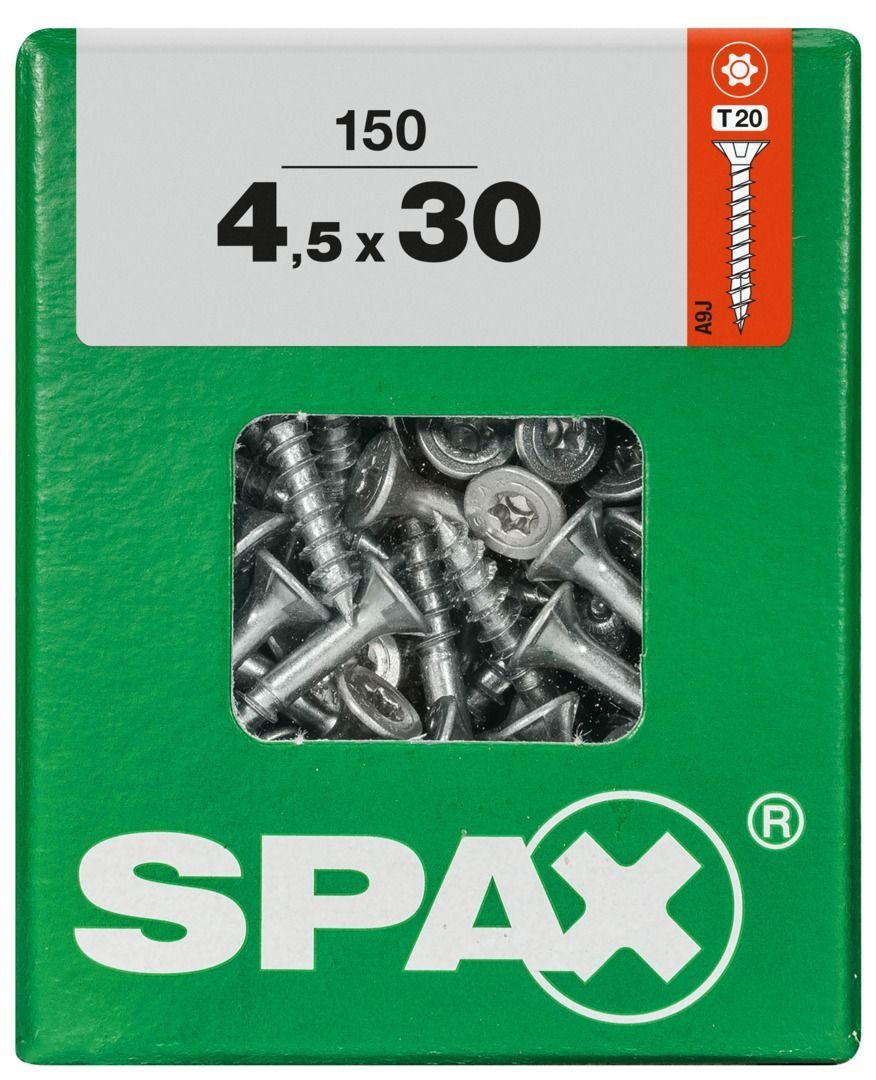 150 TX Holzbauschraube Spax 4.5 x 20 - 30 SPAX Universalschrauben mm