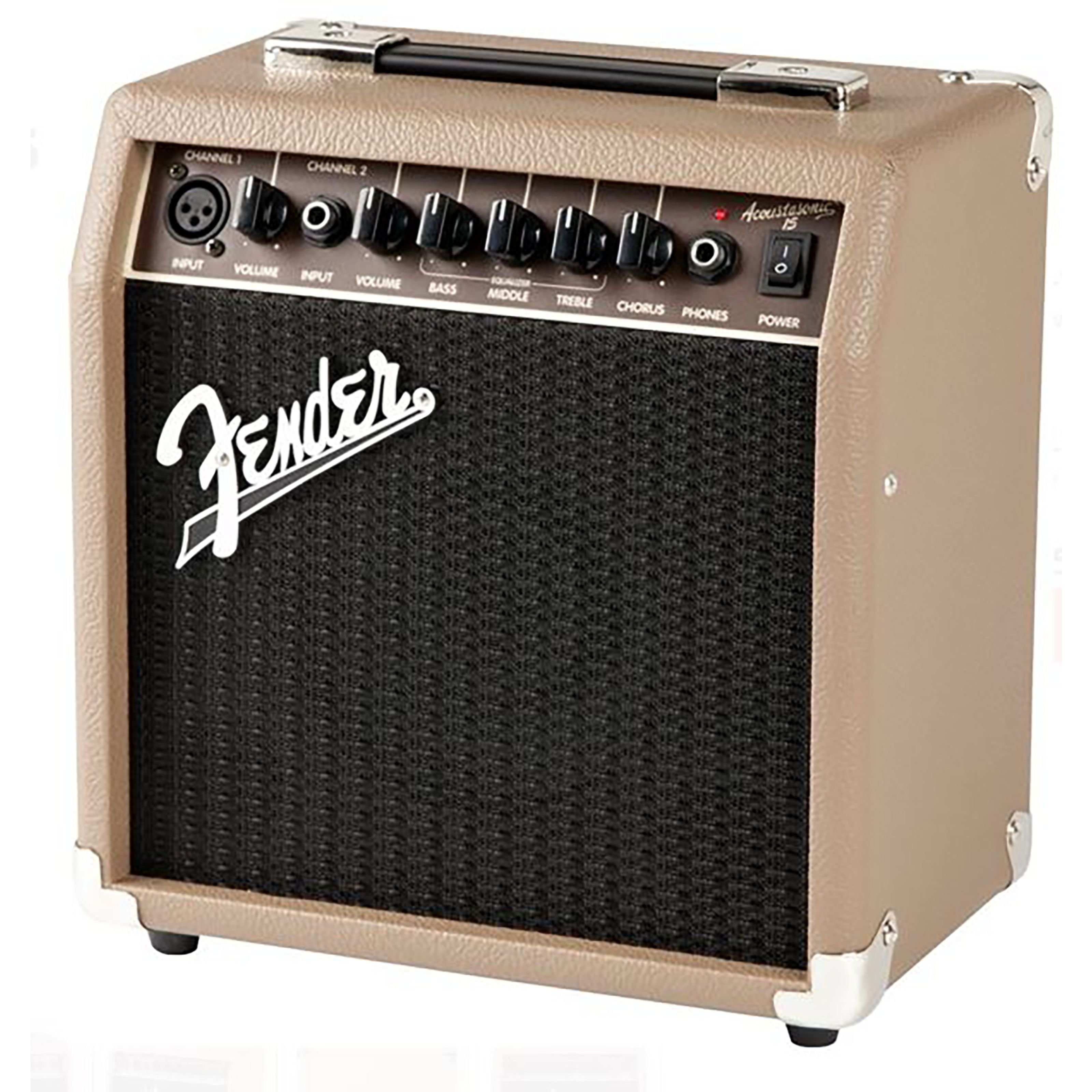 Fender Verstärker (Acoustasonic 15 - Akustikgitarren Verstärker)