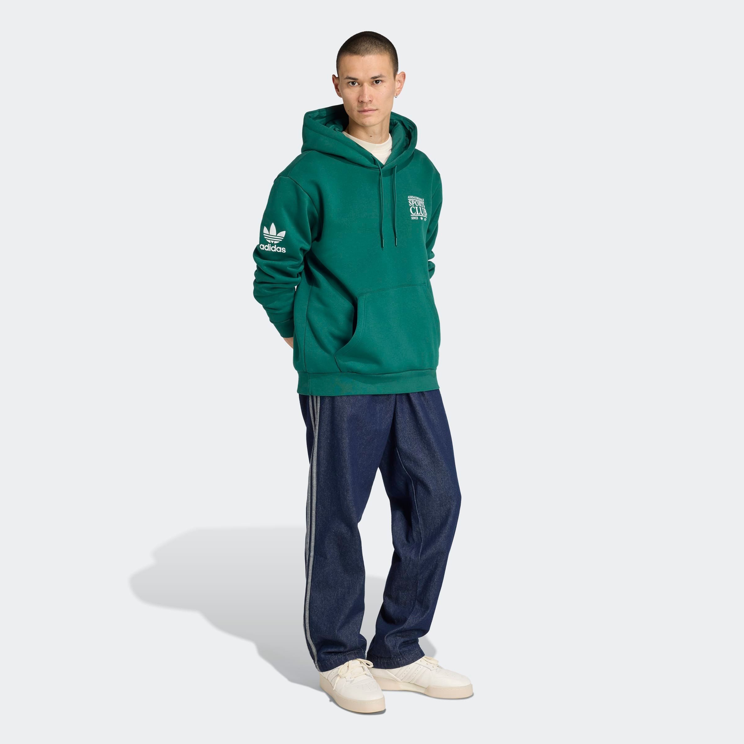 adidas Originals Langarmshirt GRAPHIC HOODIE sportlicher Stil, Rundhalsausschnitt, Vintage-Grafiken