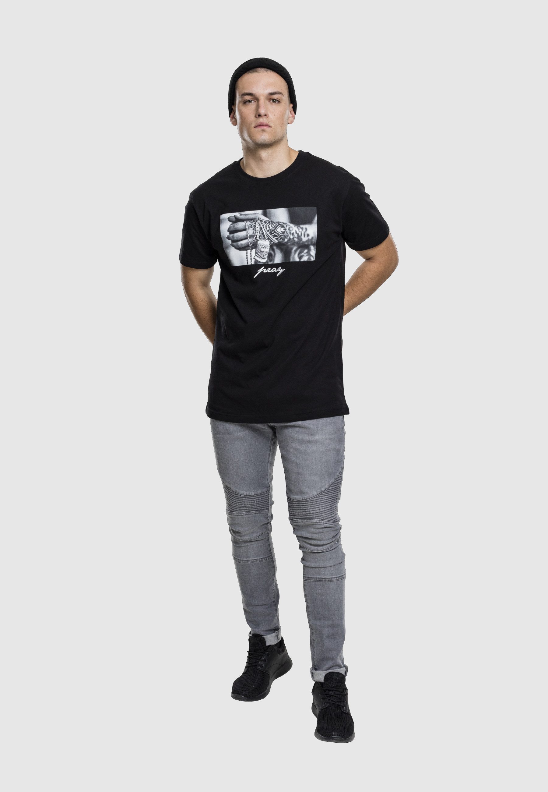 MisterTee T-Shirt MisterTee Herren Pray 2.0 Tee (1-tlg)