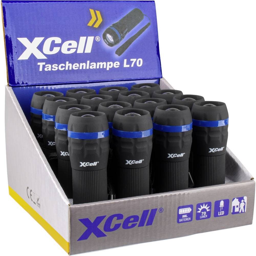 XCell LED Taschenlampe L70 Taschenlampe