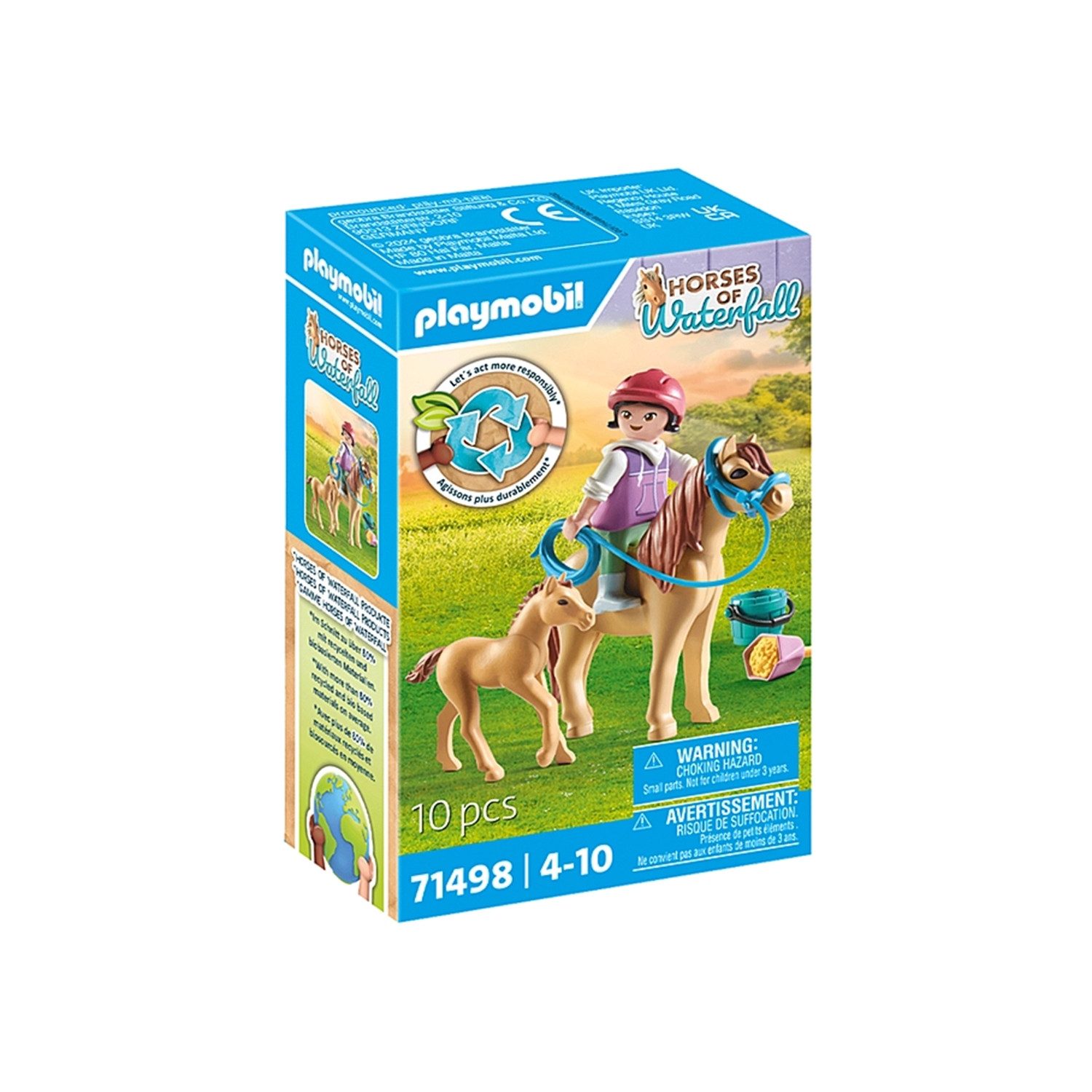 Playmobil® 71498 Kind mit Pony und Fohlen Konstruktions-Spielset von Playmobil®
