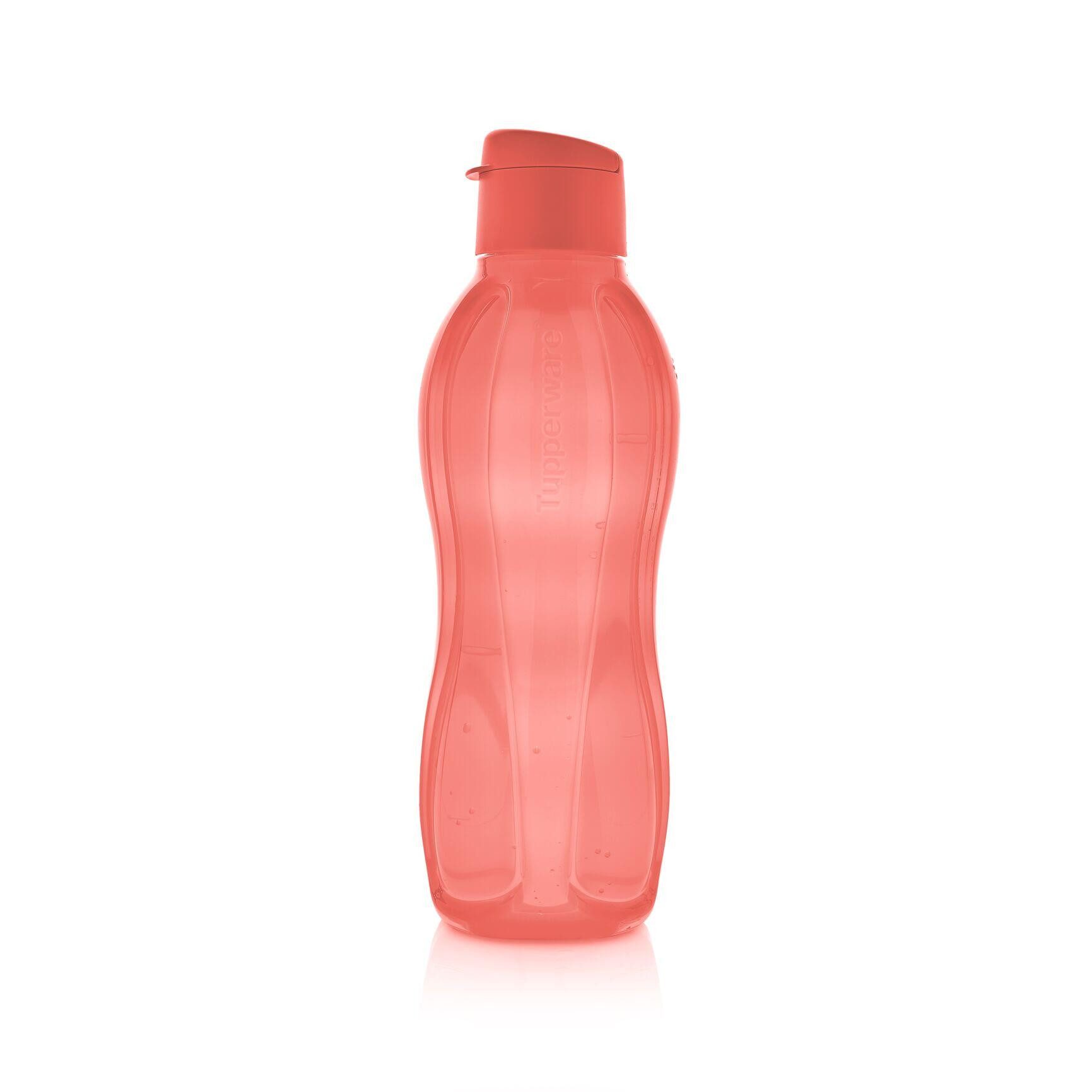 TUPPERWARE Trinkflasche Tupperware EcoEasy Trinkflasche 1 Liter in lachs