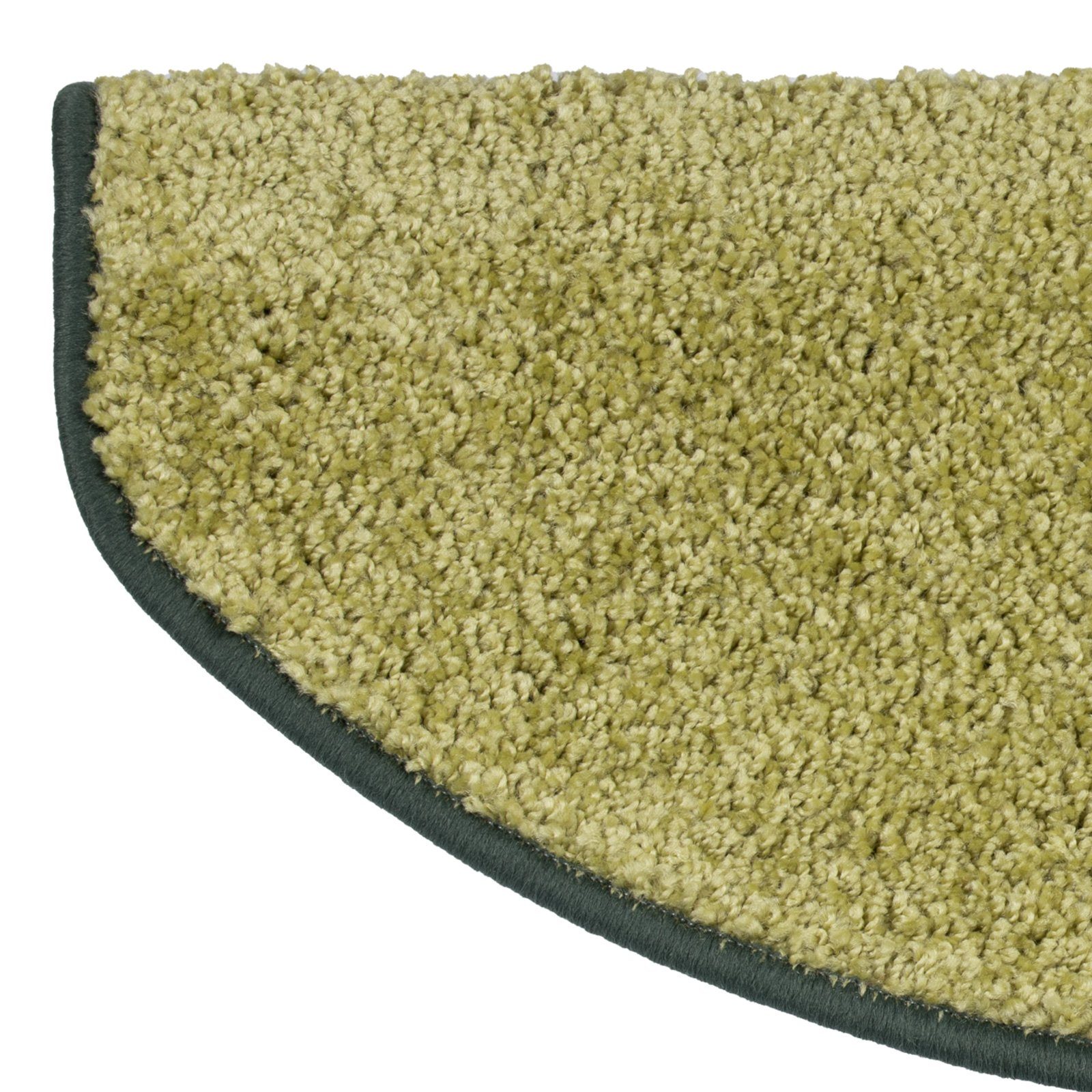 Karat Stufenmatte Kleopatra, 11 Farben, Stufenschutz, Stufenschoner, Halbrund, Höhe: 9 mm, aus 100% Polypropylen