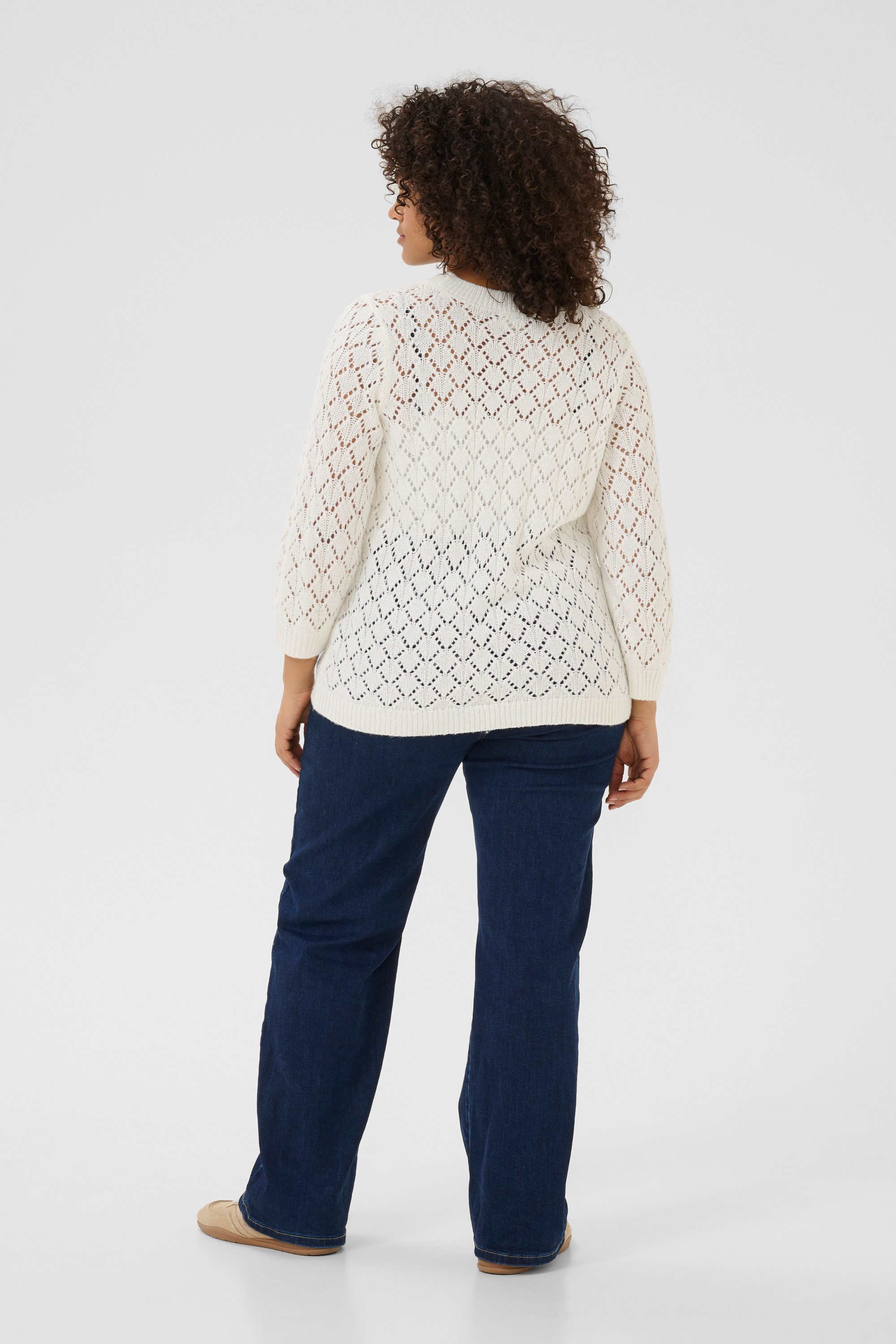 KAFFE Curve Strickpullover Strickpullover KCmika Große Größen