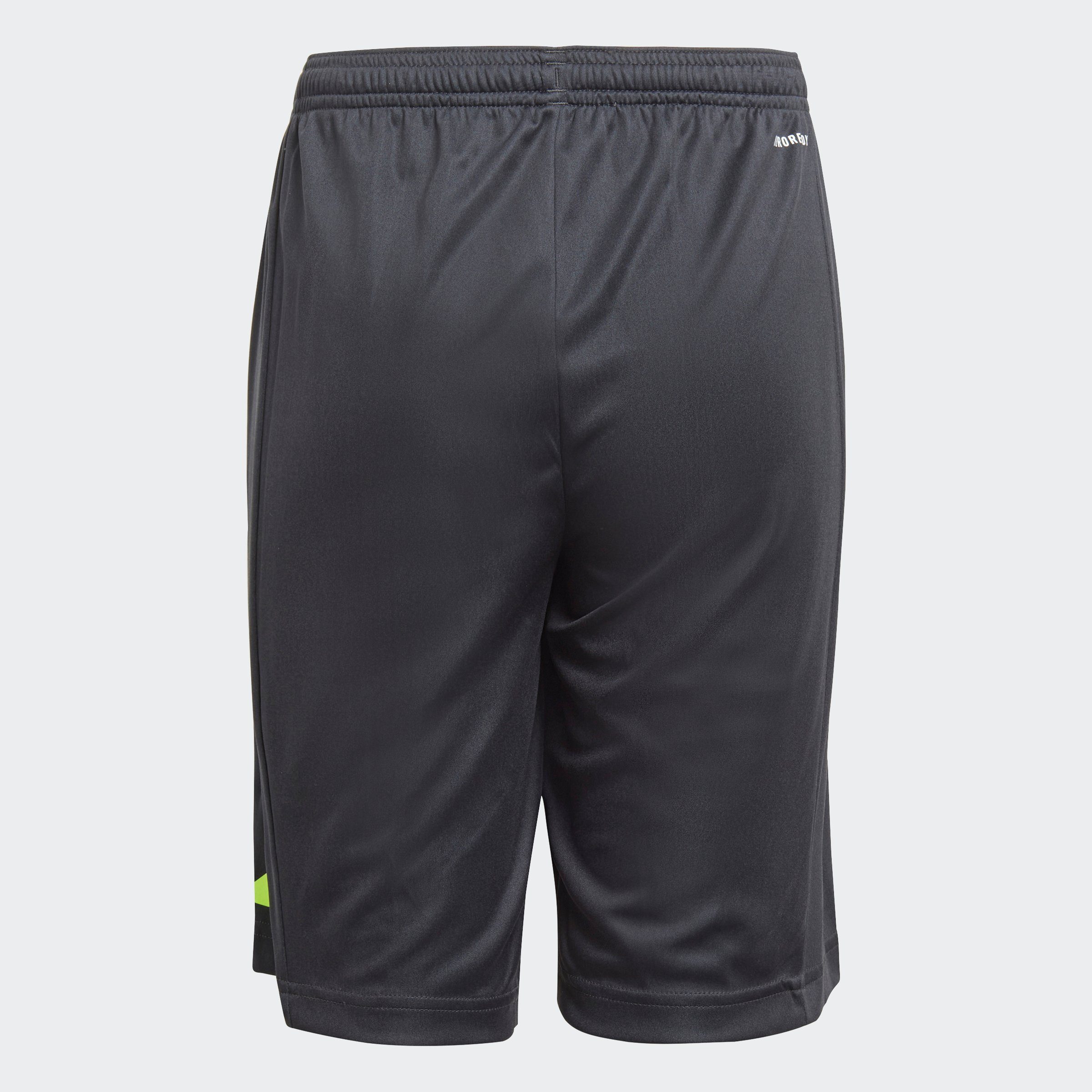 (1-tlg) Sportswear ESSENTIALS adidas Shorts Lucid / Lemon REGULAR-FIT TRAIN Carbon AEROREADY LOGO