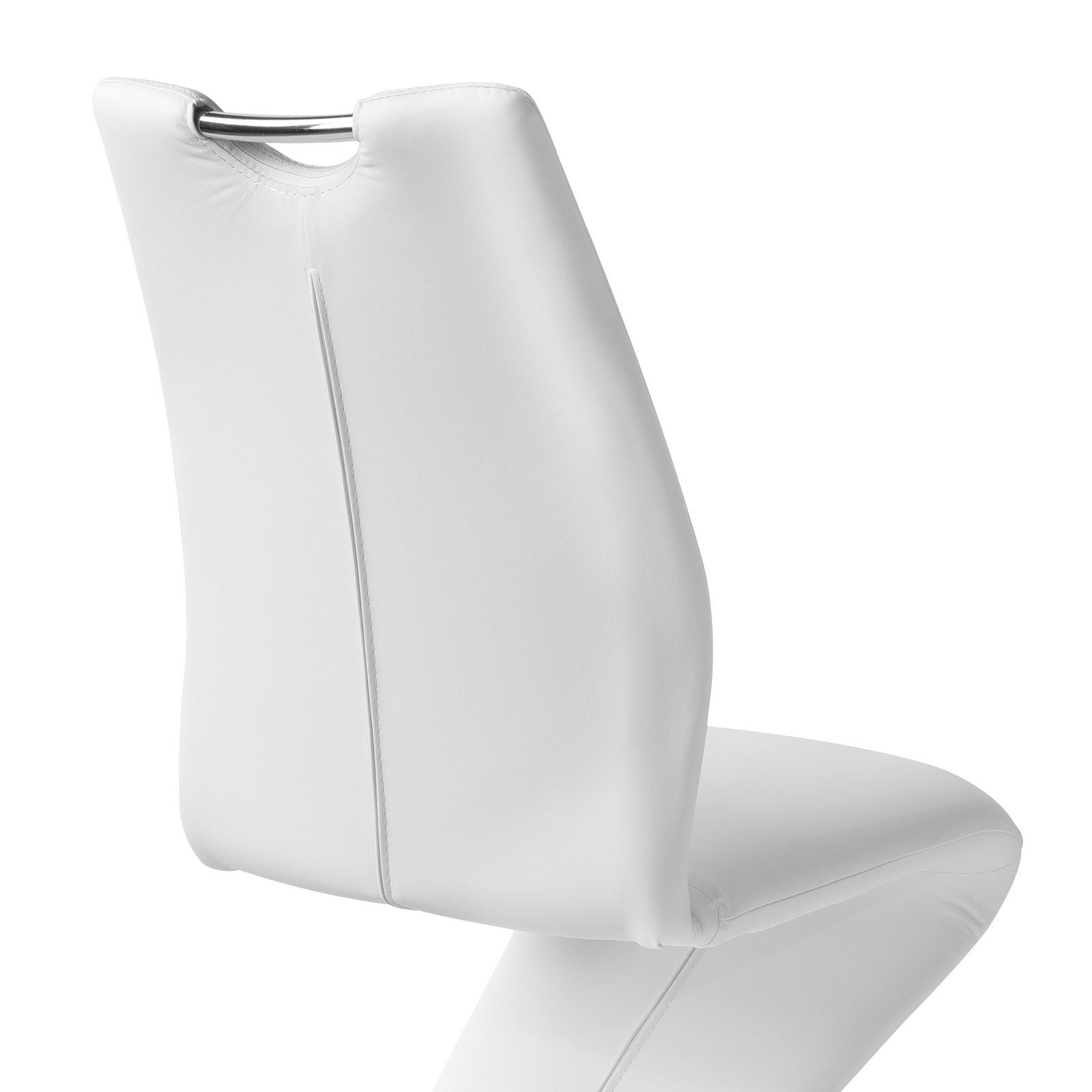 Jiexi Freischwinger Modernes Freischwinger-Set PU-Leder, Z-Form Design, 2/4/6/8er Set