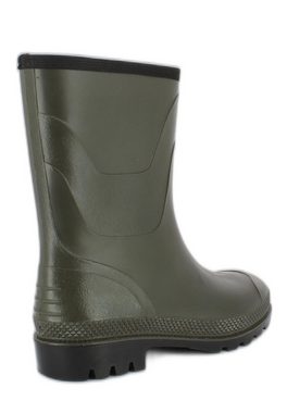 Beck Regenstiefel Basic Gummistiefel (Kurzschaft-Stiefel, für trockene Füße bei Regen und Matschwetter) wasserdicht, robust, strapazierfähig