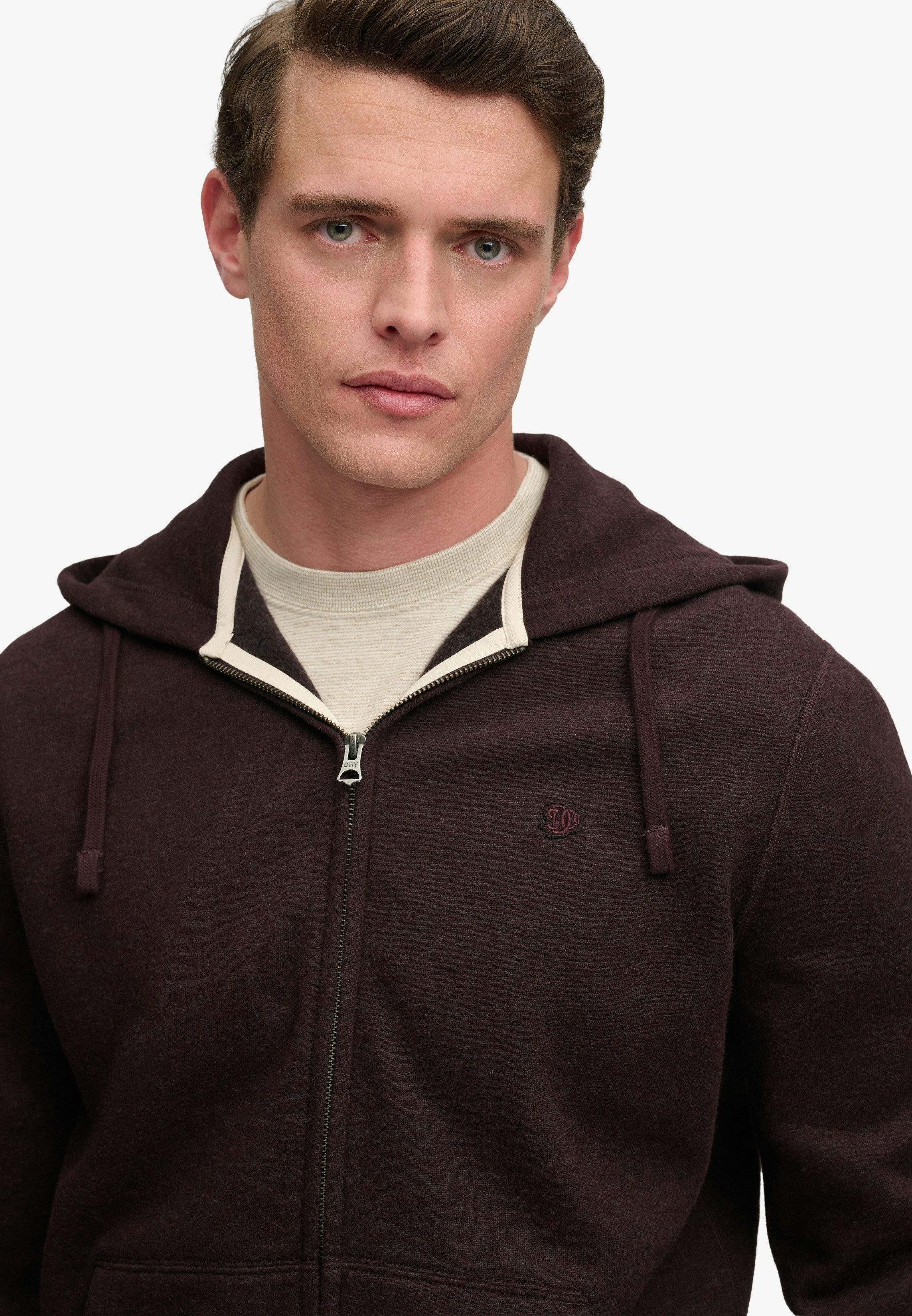 Superdry Kapuzensweatjacke ESSENTIAL SDCO LOGO ZIPHOOD Baumwollmischung, regular fit – Bild 2 von 5