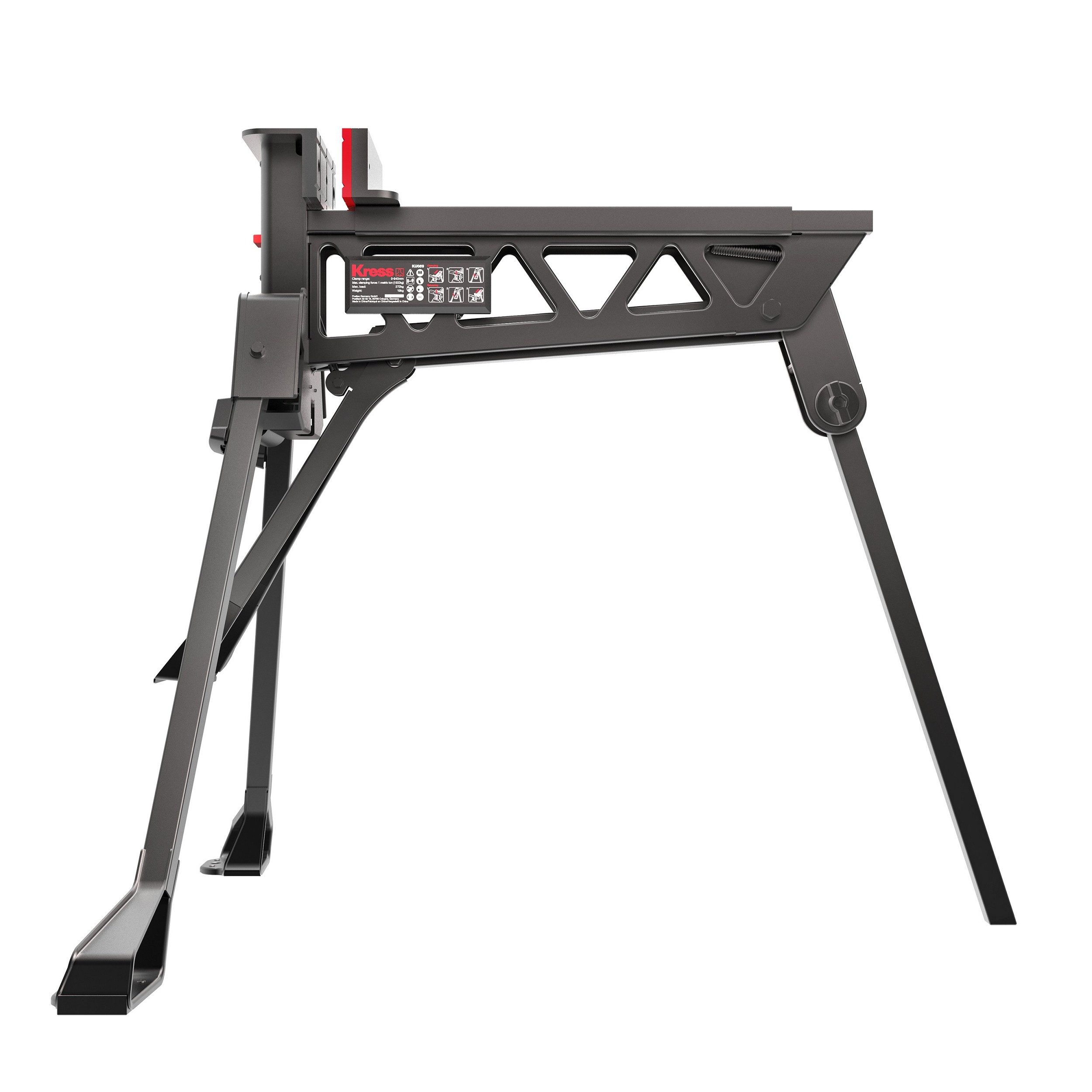 Kress Akku-Handkreissäge KU059 Spannsägebock / Werkbank