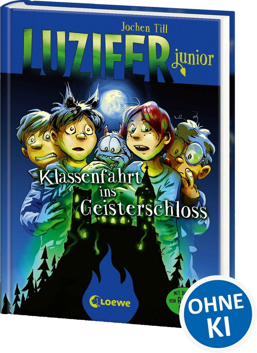 Kinderbuch Luzifer junior (Band 15) - Klassenfahrt ins Geisterschloss Lustige und Jochen Till