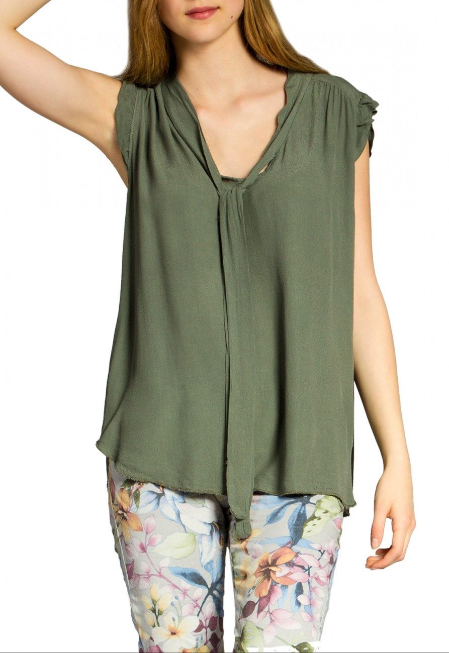 Caspar T-Shirt SRT023 Damen Viskose Shirt