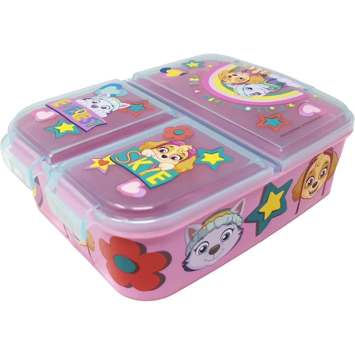 Lunchbox Brotdose Kinder Lunchbox Fächer Unterteilung BPA frei Paw Patrol M