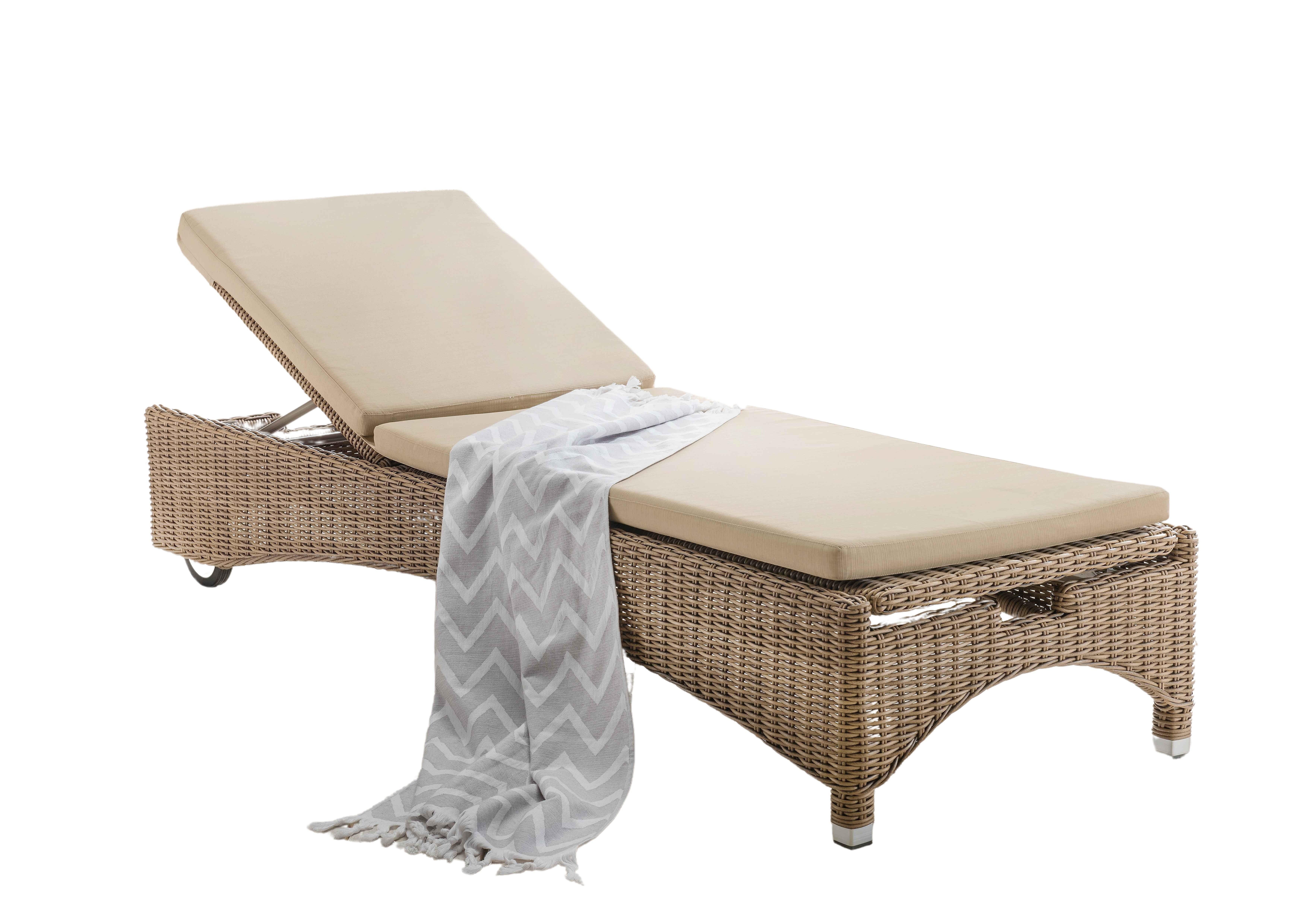 Destiny Gartenliege BOLIVAR LOW, Polyrattan, mit günstig online kaufen