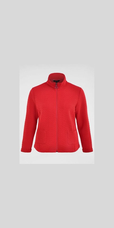 NAVIGAZIONE Sweatjacke mit Struktur günstig online kaufen