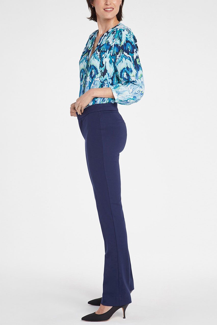 NYDJ Slim-fit-Jeans Slim Trouser Dunkelblau (Petite)