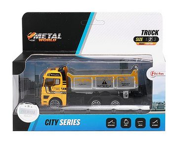 Toi-Toys Modellauto LASTWAGEN Modell LKW Truck Auto Spielzeug 17 (Kipplaster), Spielzeugauto Geschenk Kipplaster