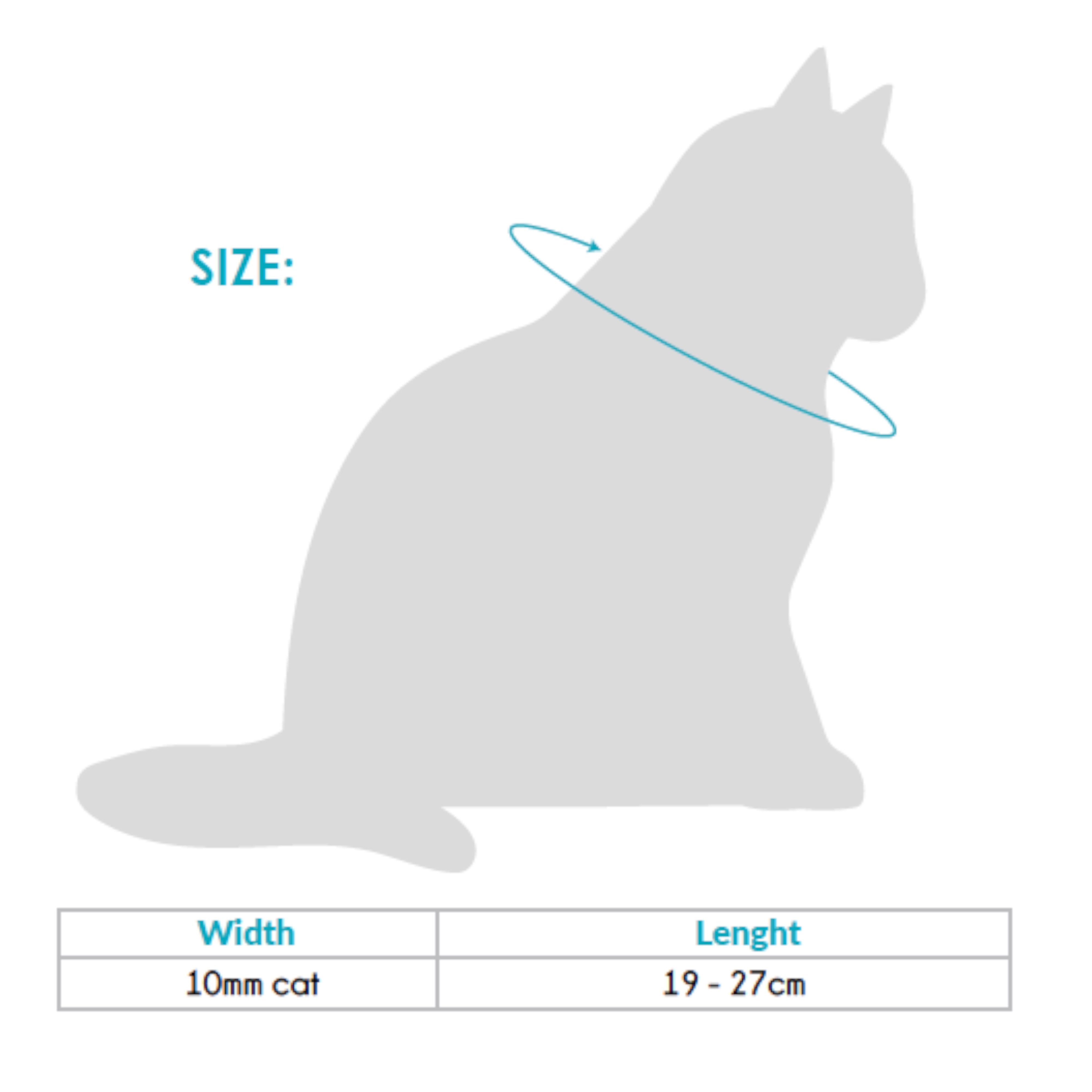 herémood Katzen-Halsband Bunte & Stilvolle Katzenhalsband - Aus Recyceltem Material - 10mm, einstellbar mit Verschluss Umweltfreundlich & Langlebig