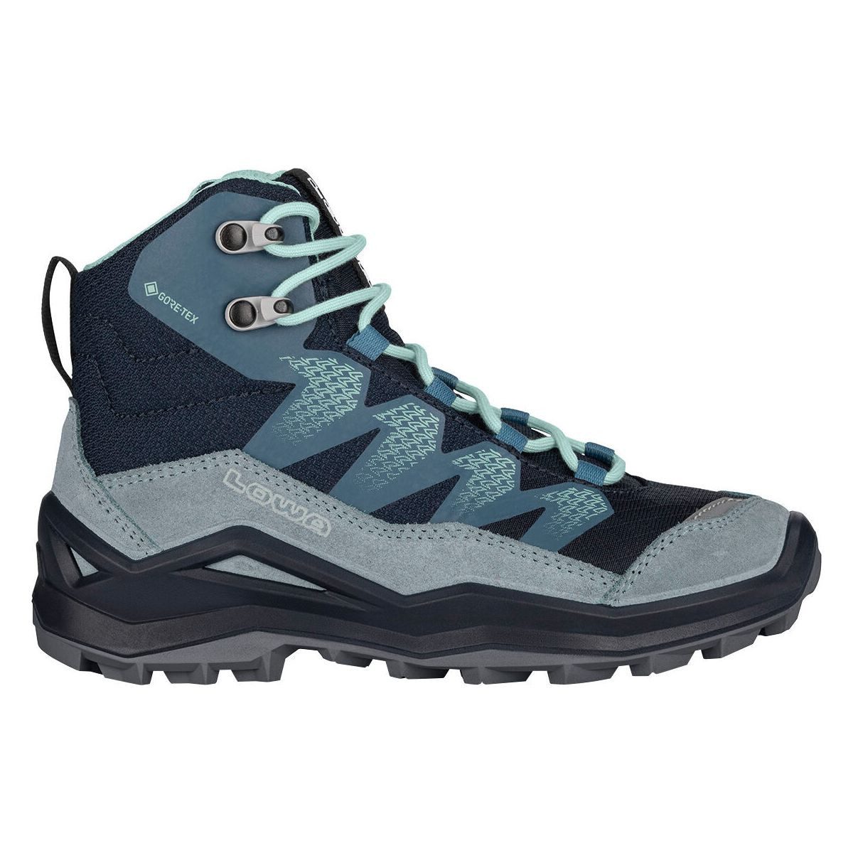 Lowa Maddox Pro GTX Mid JR Hikingschuh Wasserdichter, robuster Kinderwanderstiefel mit hervorragender