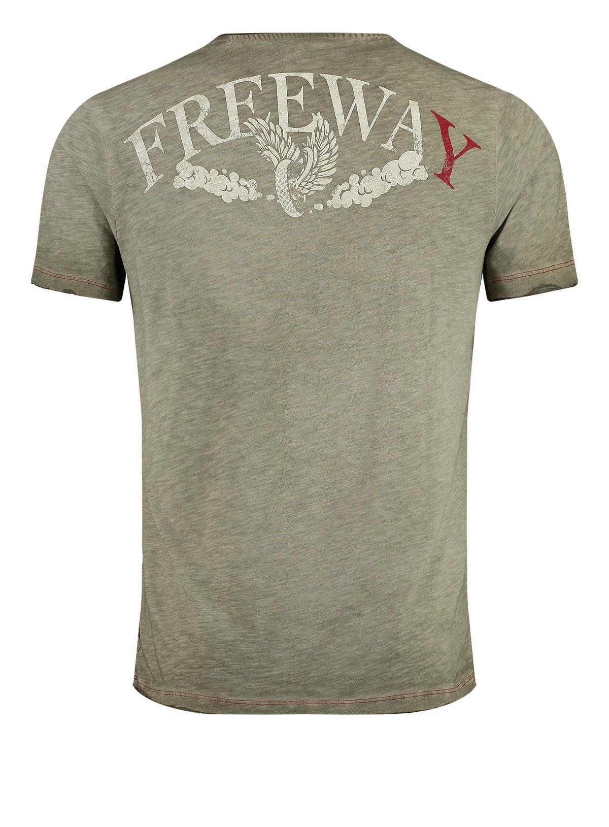 Key Largo T-Shirt T-Shirt Houston USA Biker Print Motiv vintage Look MT0054 günstig online kaufen