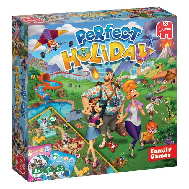 Jumbo Spiele Spiel, Familienspiel »Jumbo 19823 Perfect Holiday, Brettspiel«
