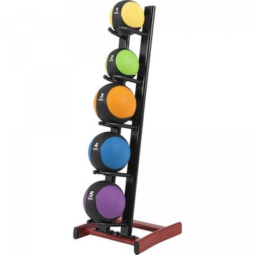 GORILLA SPORTS Medizinball mit griffiger Oberfläche, aus Gummi, Farbwahl, Gewichtsball, Slamball
