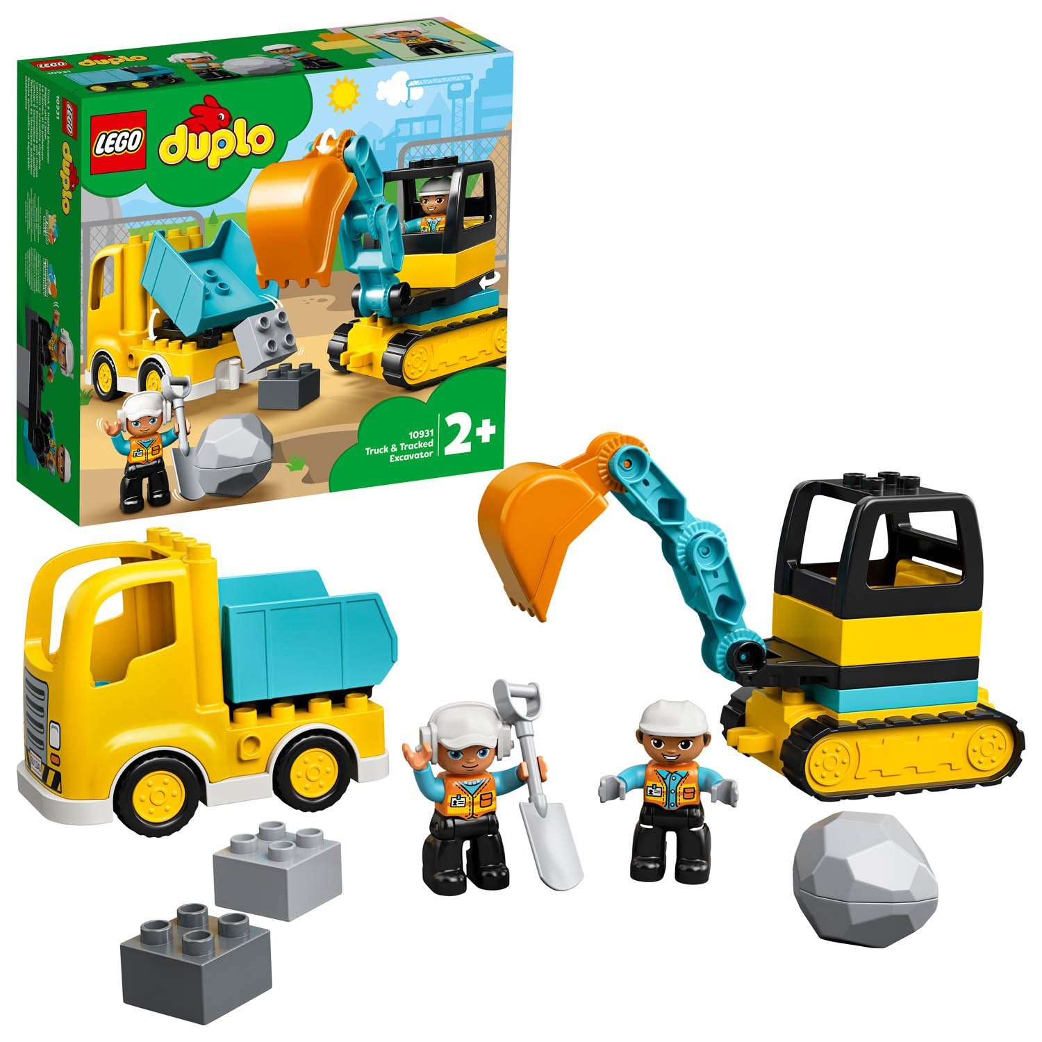 LEGO® LEGO® 10931 DUPLO - Bagger und Laster Konstruktions-Spielset günstig online kaufen