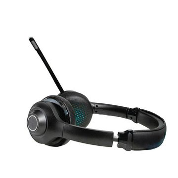 SonidoLab Vibe Wireless-Headset (55 Stunden Bluetooth-Laufzeit, Doppelte Konnektivität, Klare Anrufe, Schneller Stummschaltungsindikator, Vibe On-Ear Headset Kopfhörer)