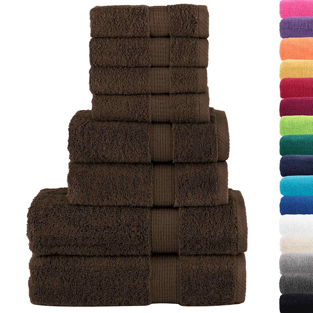 vidaXL Handtuch 8 tlg. Premium-Handtuch-Set SOLUND günstig online kaufen