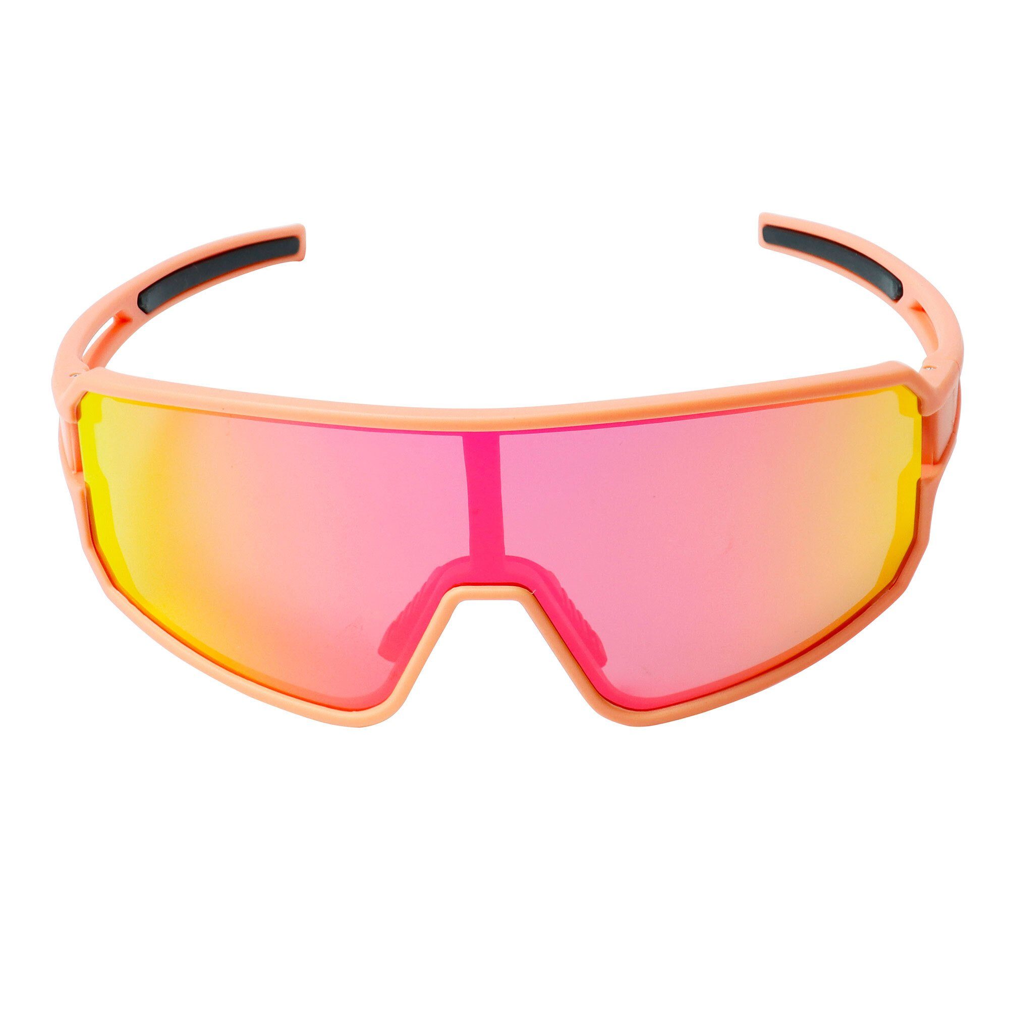 YEAZ Sportbrille SUNWAVE sport-sonnenbrille red/pink, Guter Schutz bei optimierter Sicht