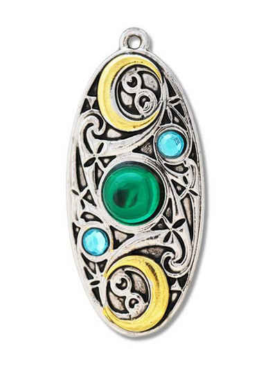 Adelia´s Amulett Anhänger Mythische Kelten Talisman, Mond Schild - Für Klarheit und Besinnung