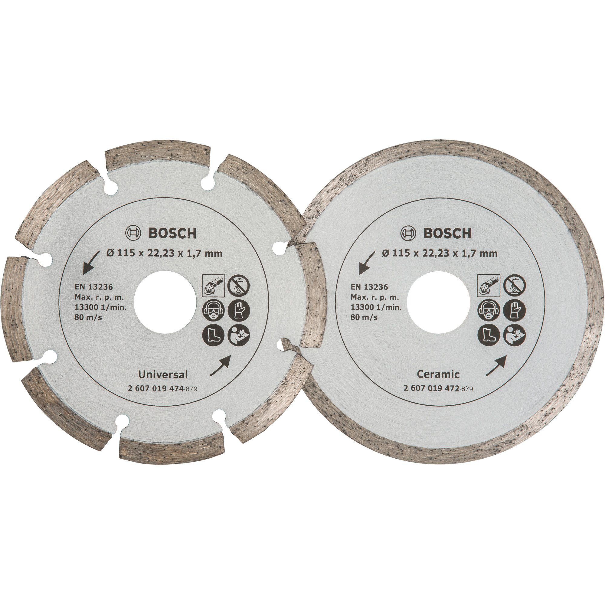 Bosch Professional Schleifscheibe Bosch Heimwerken & Garten Diamanttrennscheiben-Set