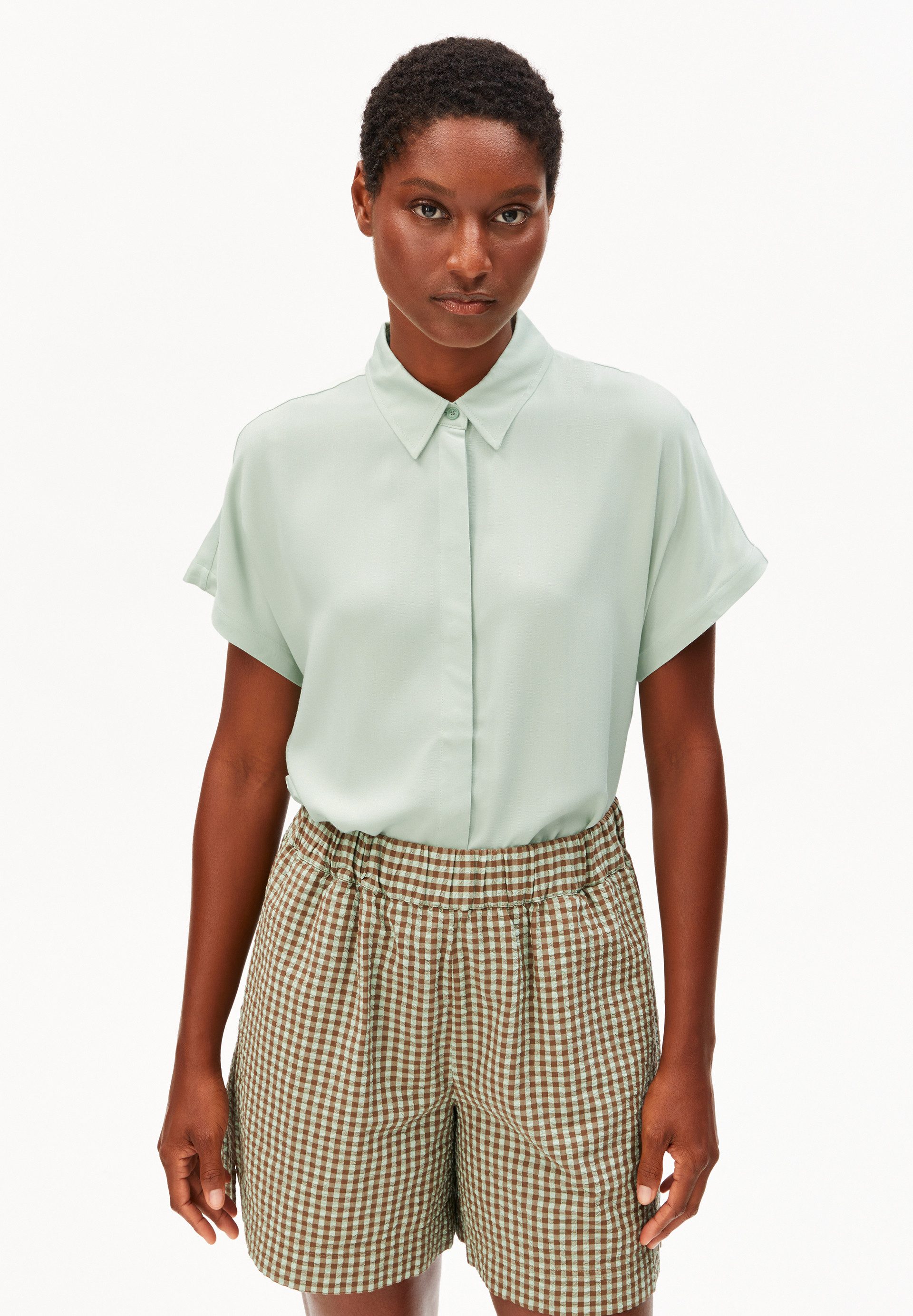 Armedangels Hemdbluse LARISAANA Bluse aus LENZING™ ECOVERO™ Viskose (1-tlg) günstig online kaufen