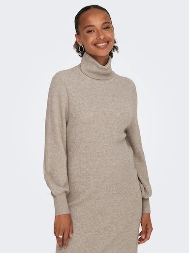 ONLY Strickkleid ONLSASHA L/S ROLLNECK DRESS NCA KNT, Hochwertige und  elastische Viskosemischung