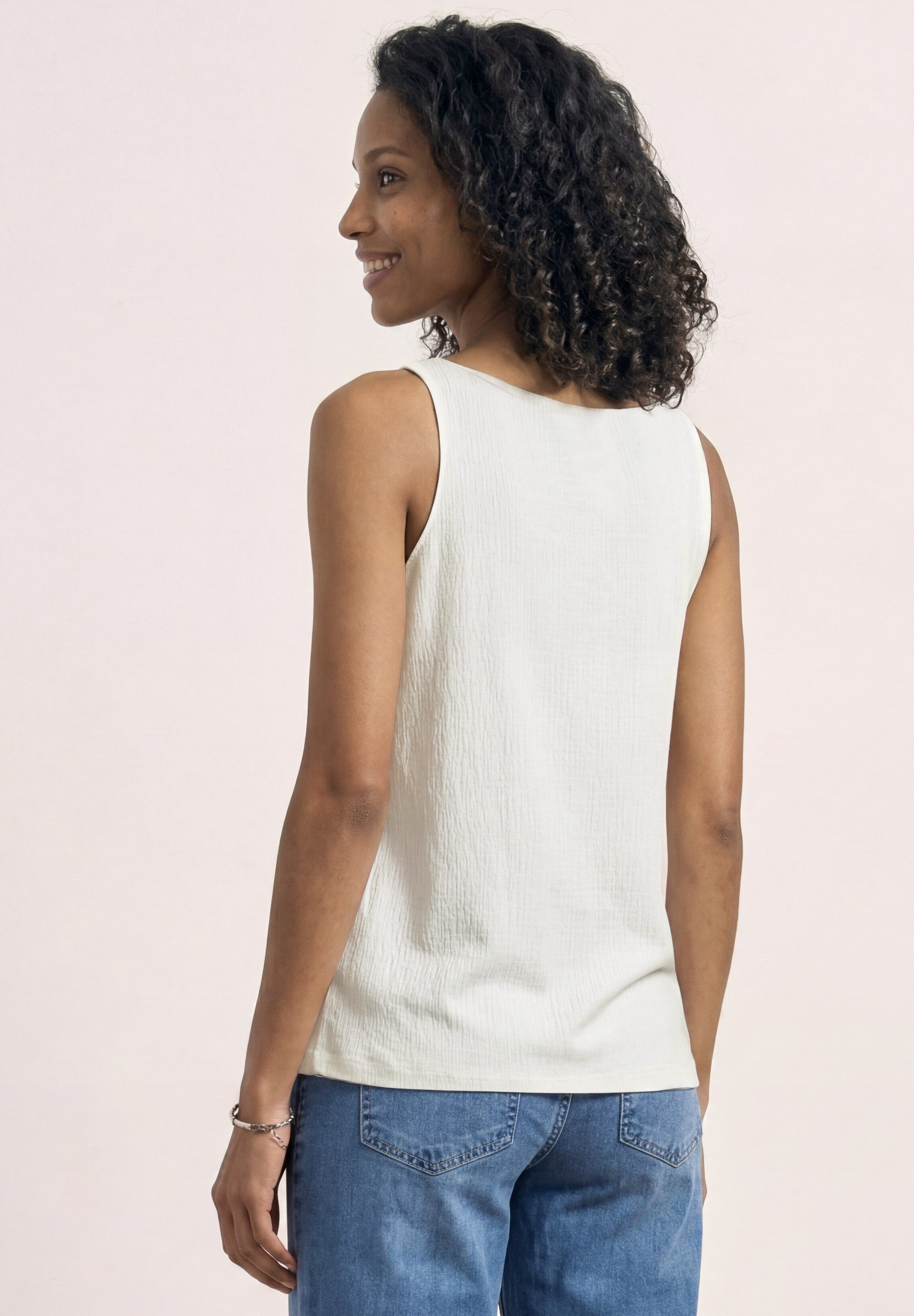 STREET ONE Trägertop mit V-Ausschnitt